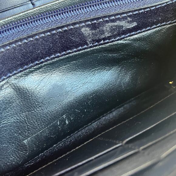 GUCCI GG Imprime Wallet Blue Canvas Wallet - Picture 7 of 13